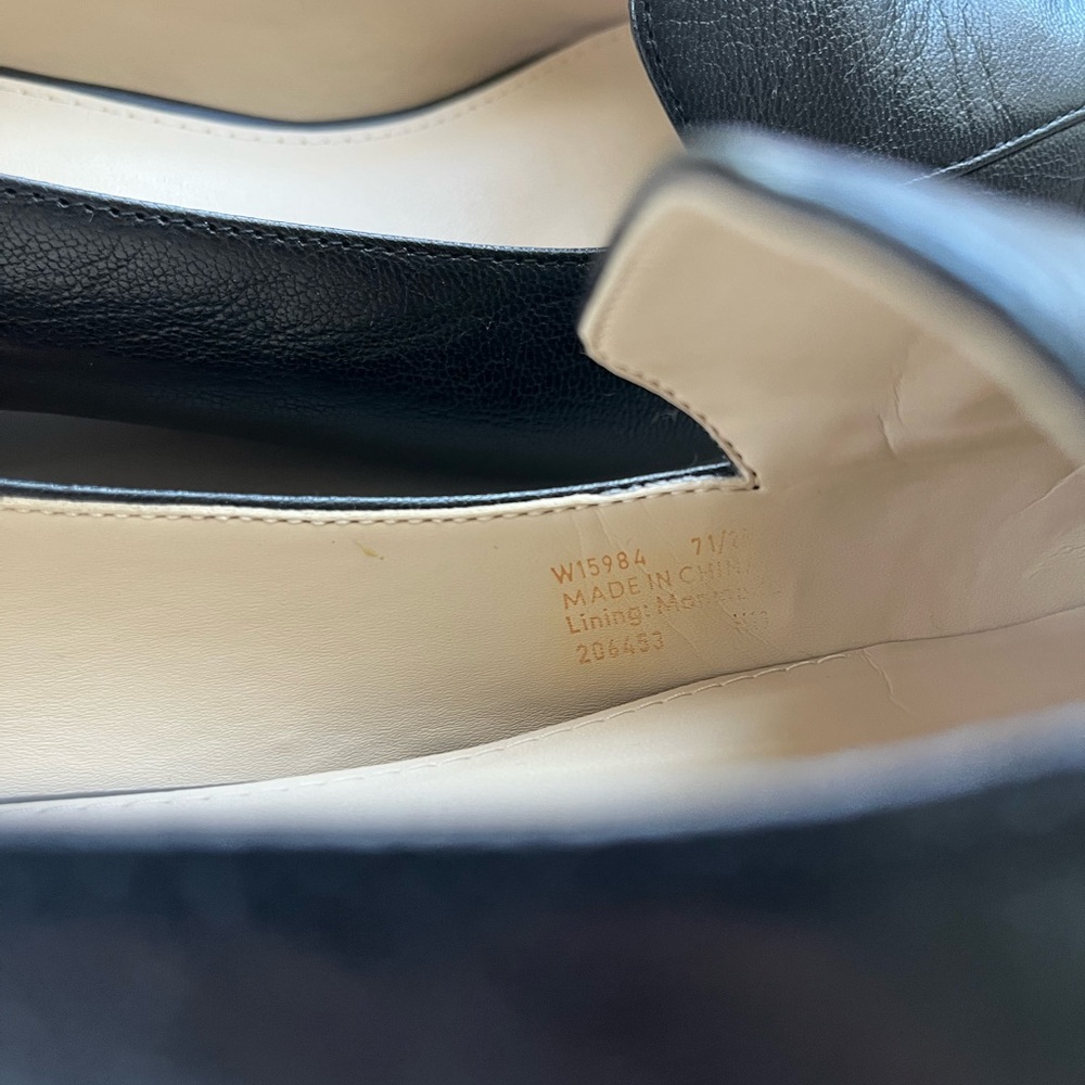 Cole Haan Women's Black Leather Flats - Picture 6 of 7